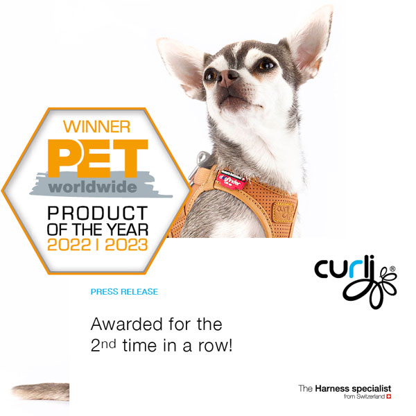 curli Dog Harnesses designed in Switzerland