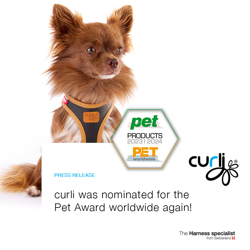 curli Dog Harnesses designed in Switzerland